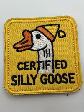TACTICAL MORAL VELCRO PATCH CERTIFIED SILLY GOOSE UNISEX